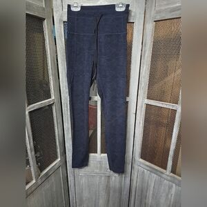 ZYIA Active, Navy Terrace, 7/8 Ankle, High Rise Jeggings, Sz 0